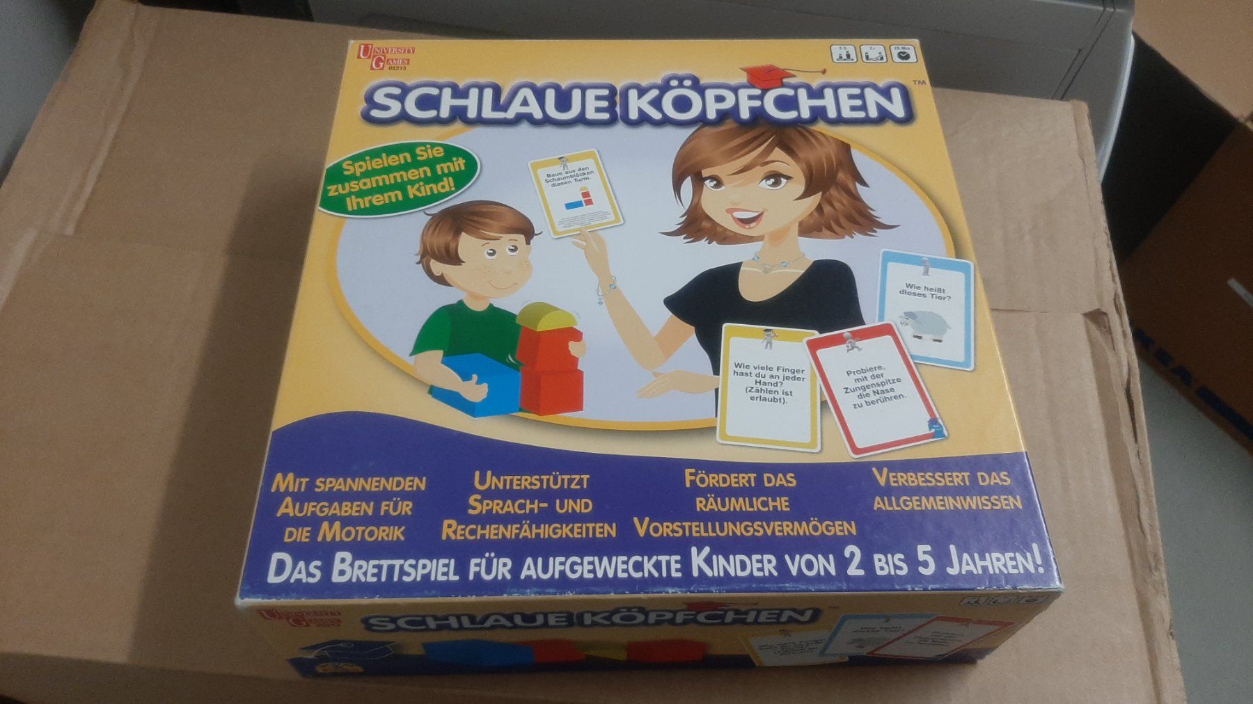 Giochi: K..142) BRETTSPIEL "SCHLAUE KÖPFCHEN" – Usato da Wil SG venduto da AmandaCreations