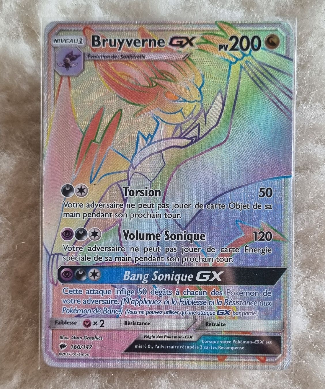 Pokémon Carte collezionabili: Carte Pokémon Bruyverne GX – Usato da Prilly venduto da Hekamiah