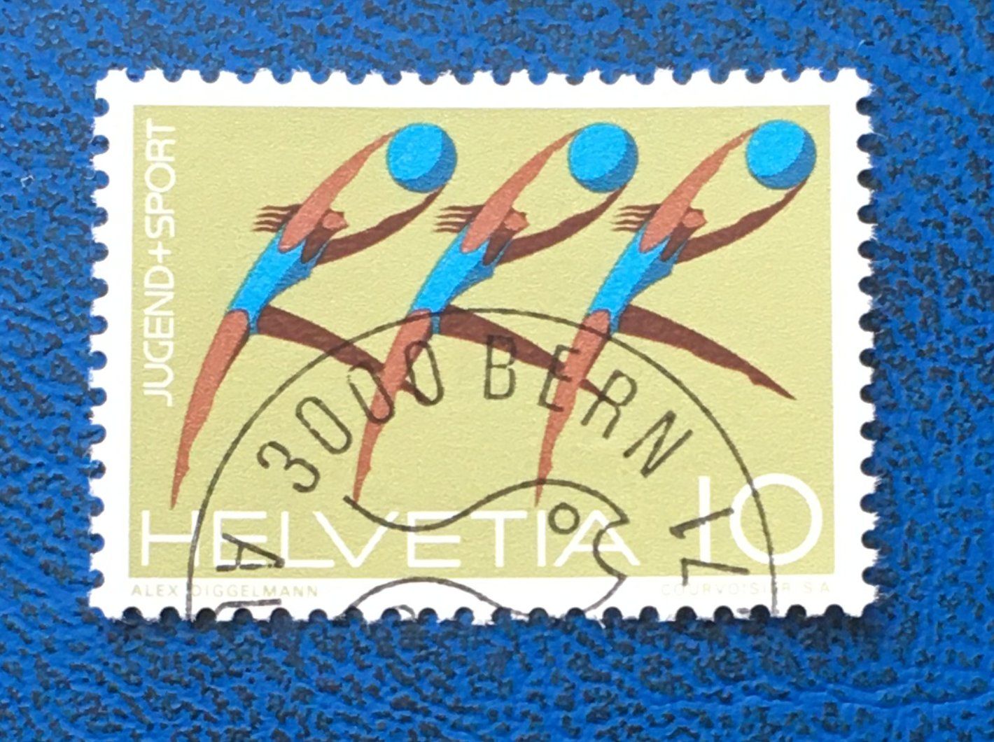 Alle Briefmarken: Nr.490 mit Stempel Bern – Gebraucht aus Aarau von Billa007