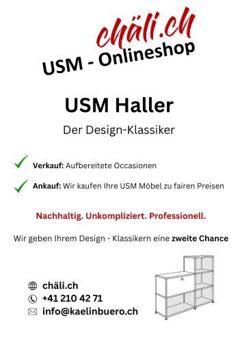 Étagères: USM kugeln original mit Gravur – D'occasion à Luzern par lu1387 1