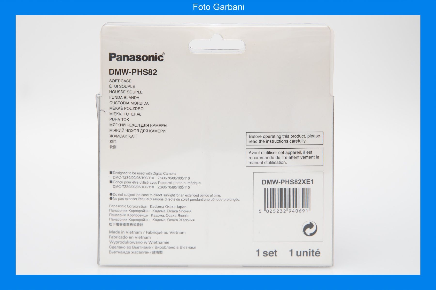 Astucci : Panasonic DMW-PHS82 – Nuovo e nell'imballaggio originale da Muralto venduto da FotoGarbani 1