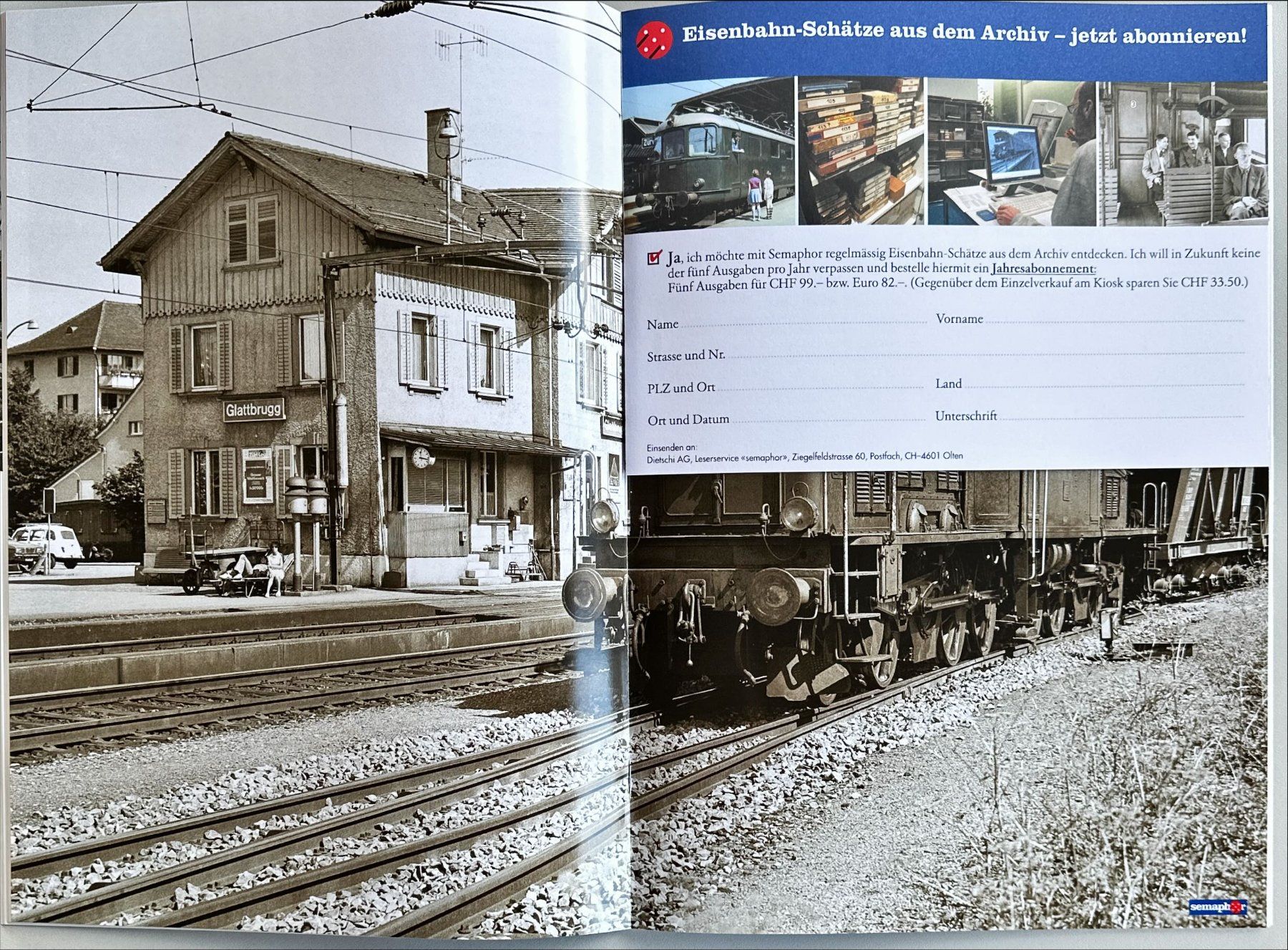 Riviste & Magazine: Semaphor Frühling 2012 – Nuovo e nell'imballaggio originale da Murgenthal venduto da View 4