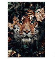 Tiger Poster Leinwand - 89 x 59,5 —> NEU!