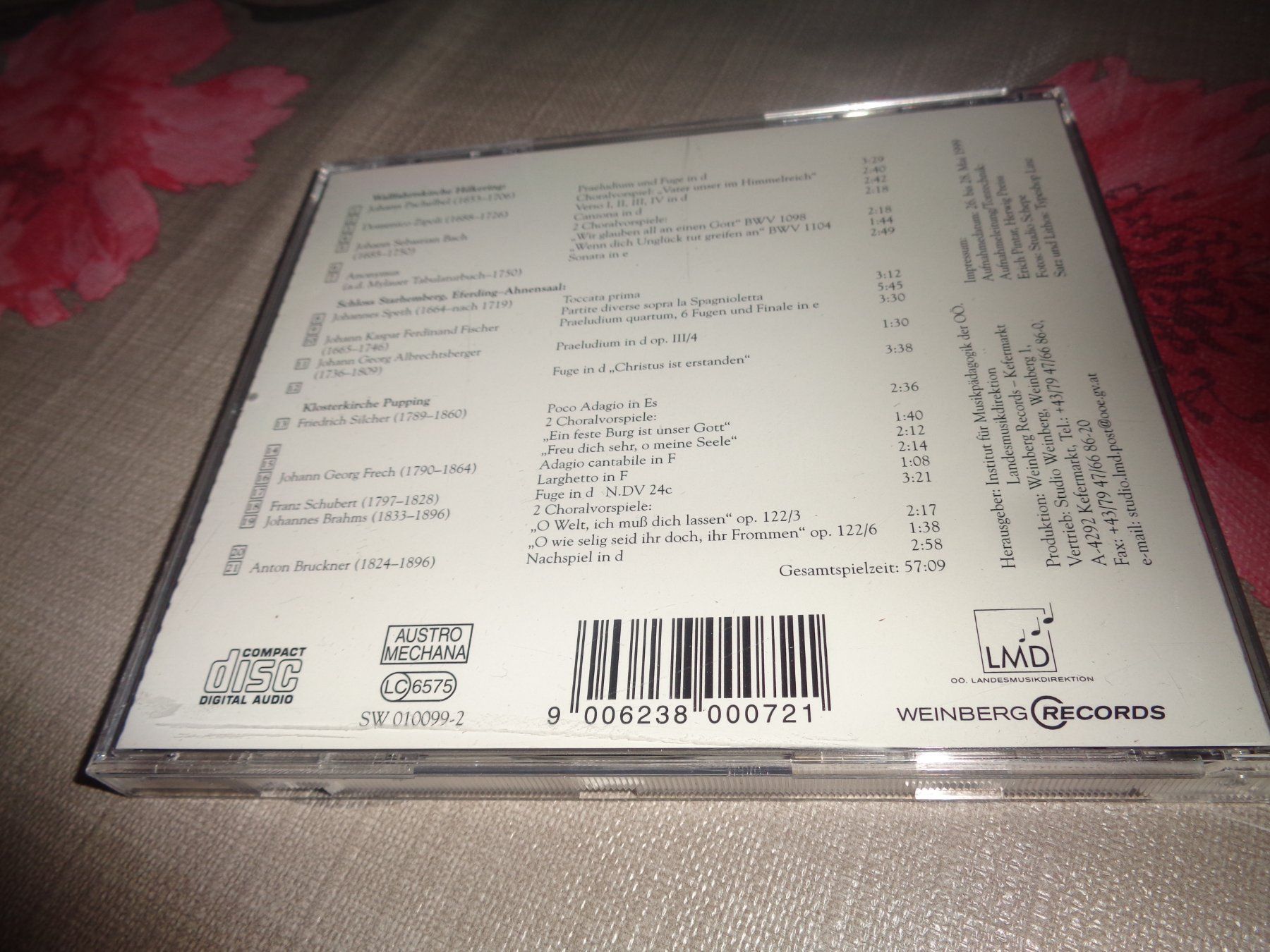 CDs: Orgellandschaft Ober-Österreich III CD – Gebraucht aus Olten von Disc-Ausverkauf 1