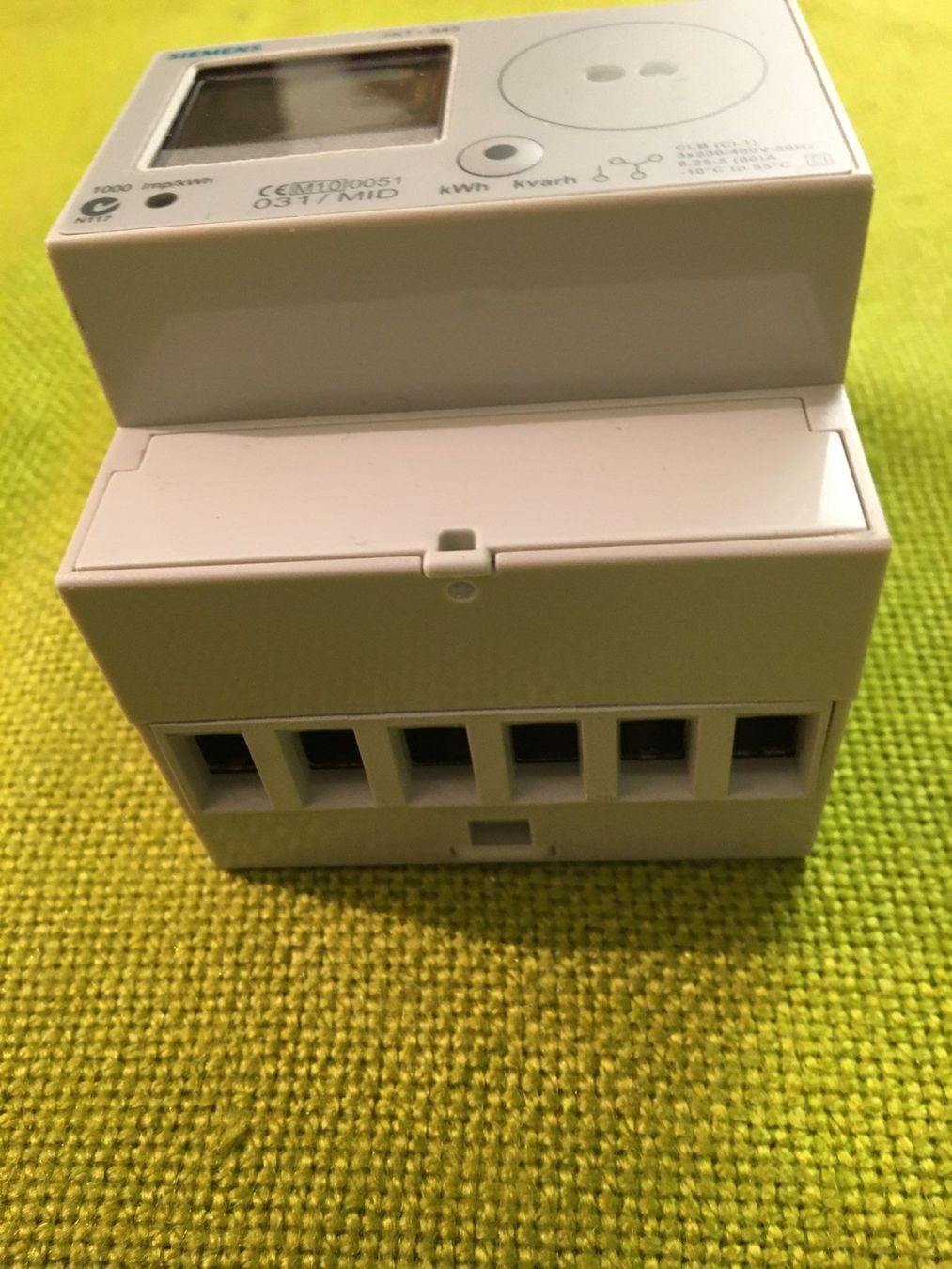 Siemens Misurare: Elektrozähler 7KT1 545 von Siemens – Usato da Binz venduto da Dsc1 2