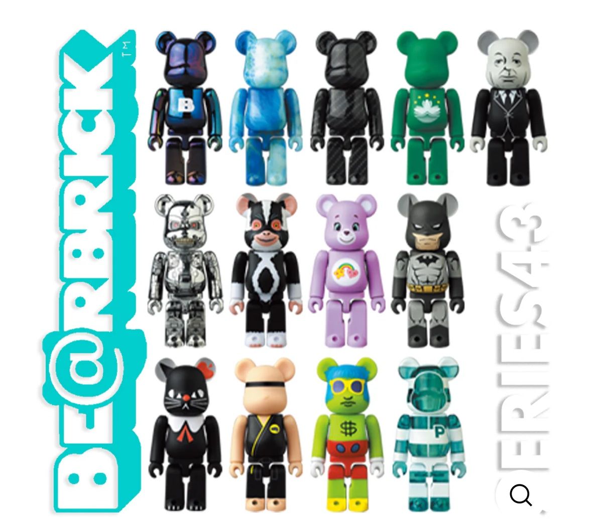 Medicom Toy Figurines: Bearbrick 100% Blind Box Series 43 – Neuf avec emballage d'origine à Luzern par pengmarket_gmbh