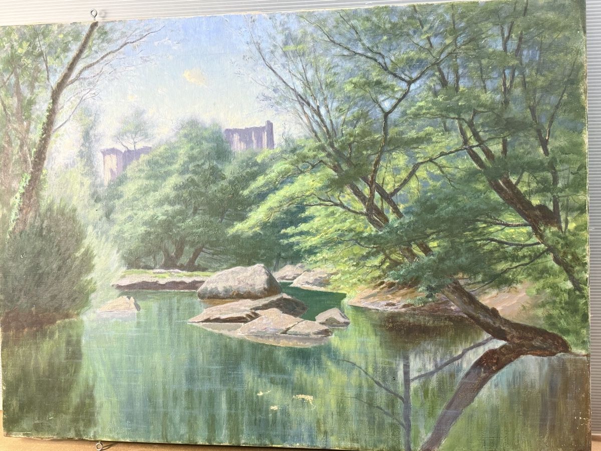 Dipinti: Ölgemälde 54x74.5cm – Usato da Solothurn venduto da NUVICO 2