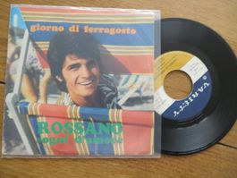 Rossano - Giorno di Ferragosto / Sogni d'amore Vinyl 7"