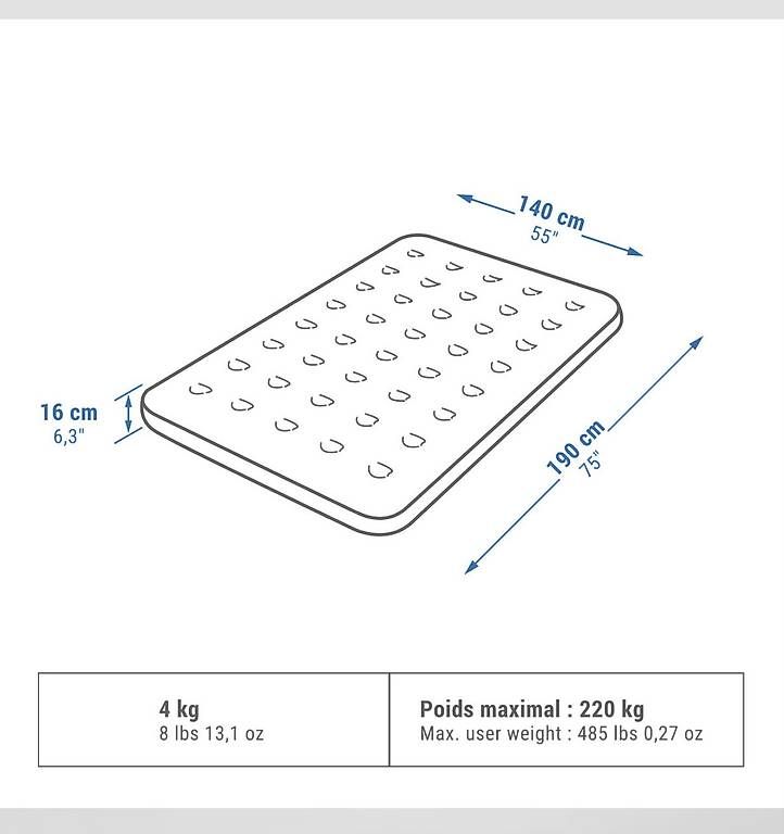 Matelas: Materasso gonfiabile campeggio  – D'occasion à Lodrino par Ale-89