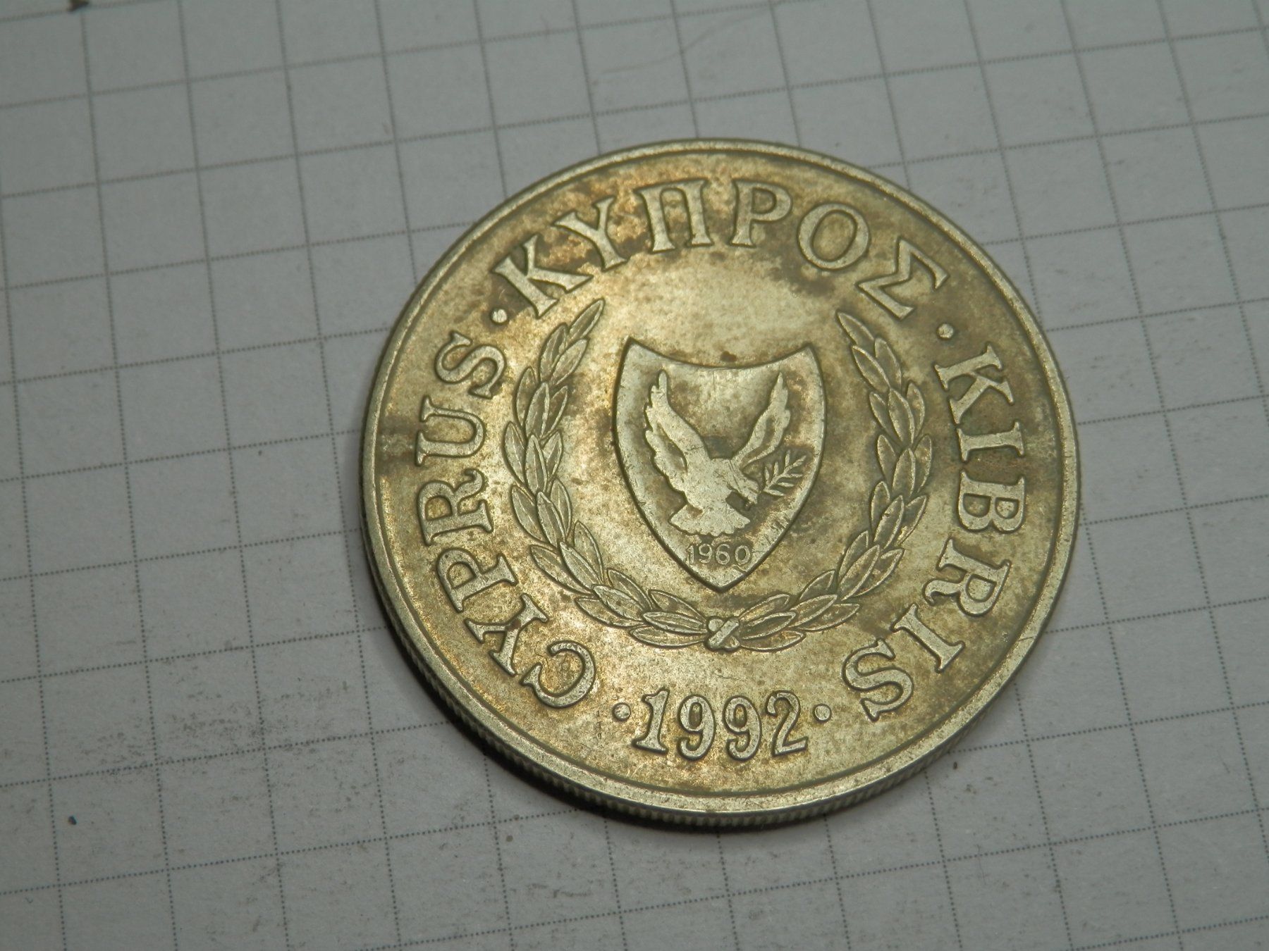 Tutti le monete: Zypern 20 Cent, 1992 – Usato da Weiach venduto da weiach81