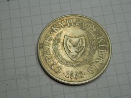 Zypern 20 Cent, 1992