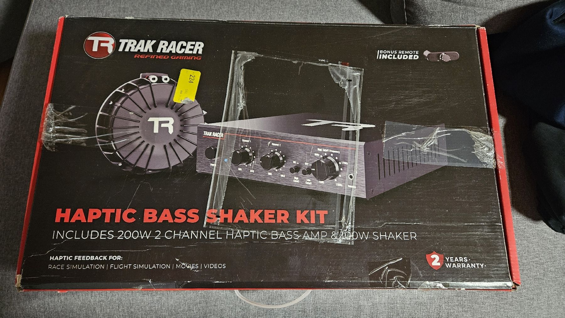 Amplificatori: Trak Racer Haptic Bass Shaker Kit mit 2. Shaker – Usato da Châtel-sur-Montsalvens venduto da bla_99bx