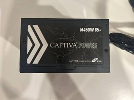 Alimentation PC 450W Captiva Power 85+  Parfait état