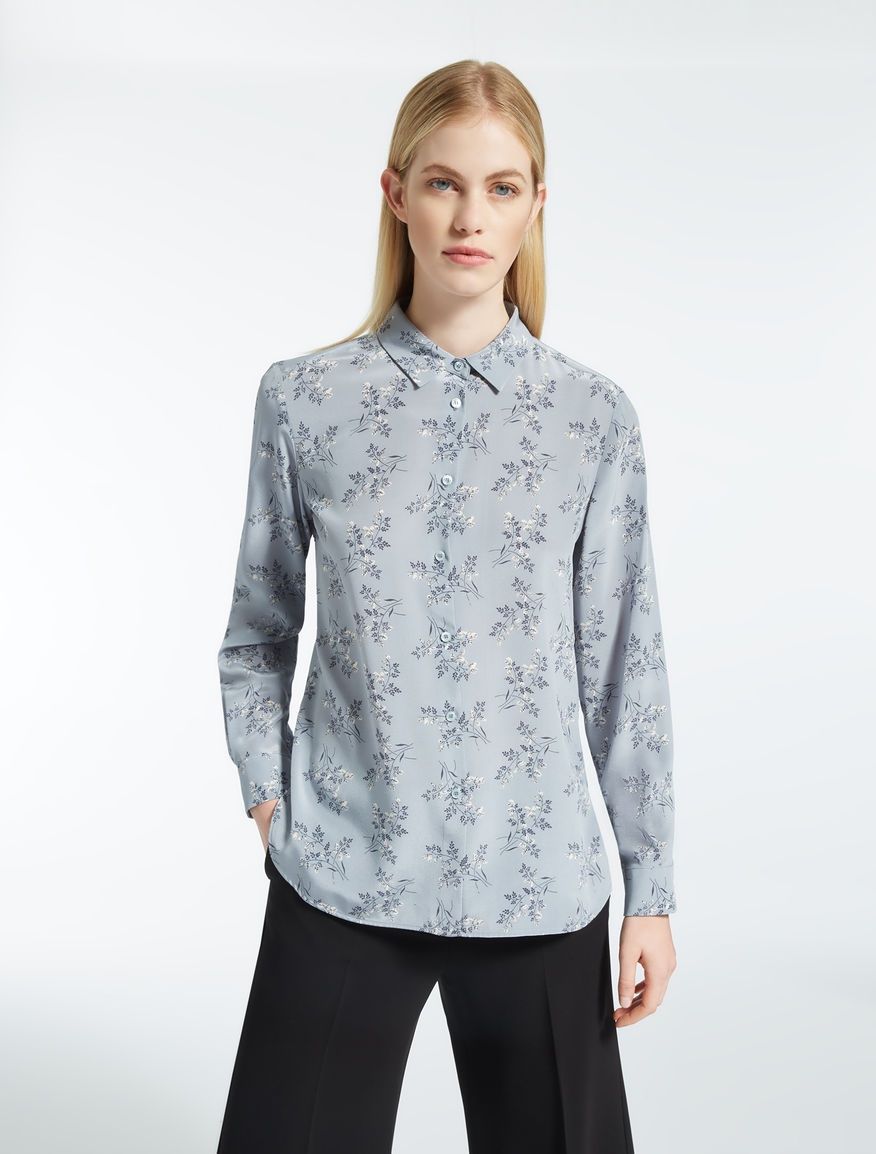 Max Mara Camicette: MAX MARA Weekend Blouse 100% Seide Silk Business Bluse – Usato da Ebmatingen venduto da dartim