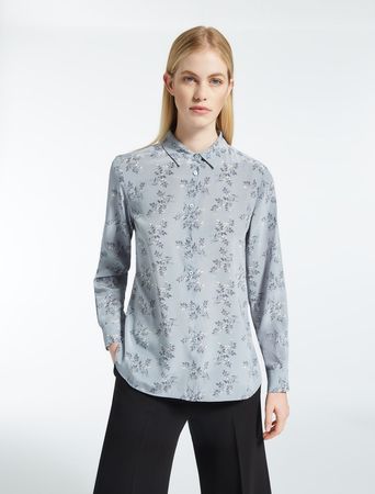 MAX MARA Weekend Blouse Shirt 100% Seide Silk Business Bluse