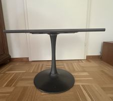 Vintage 80er Jahre TV-Stand (Metall/Holz)