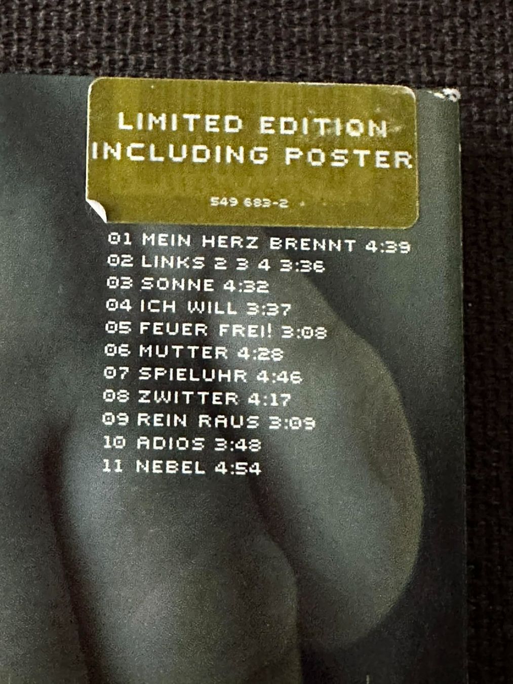 CD: Rammstein Collectors limité + singles – Nuovo (secondo la descrizione) da Moutier venduto da GINGUM 4