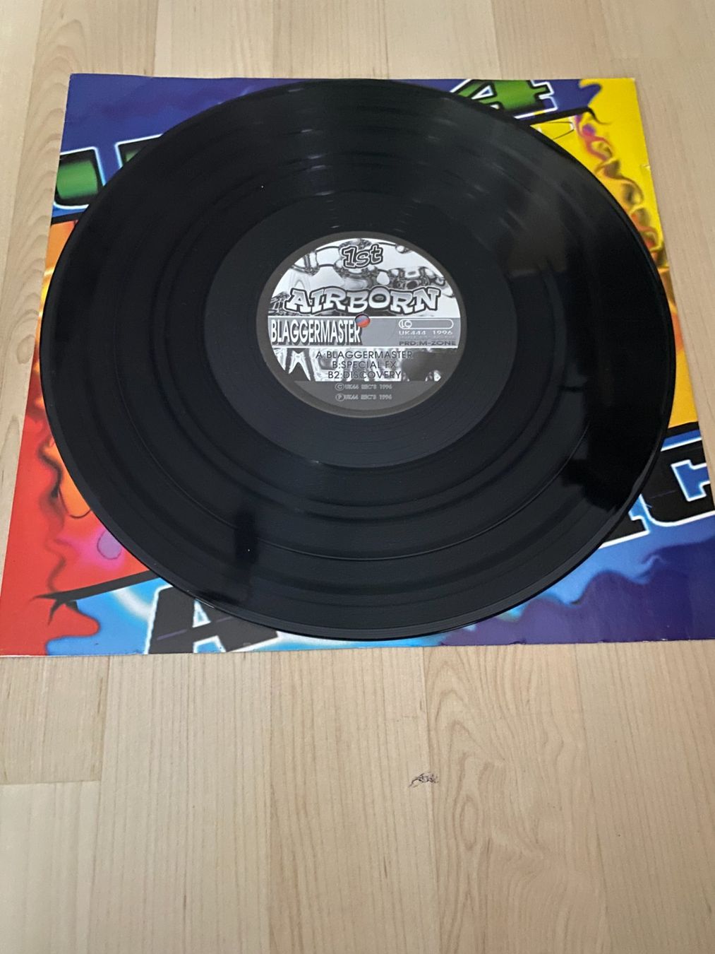 Dischi in vinile: Vinyl Platte UK44 Atomic Airborn Blaggermaster – Nuovo (secondo la descrizione) da Thun venduto da Caawmw 2