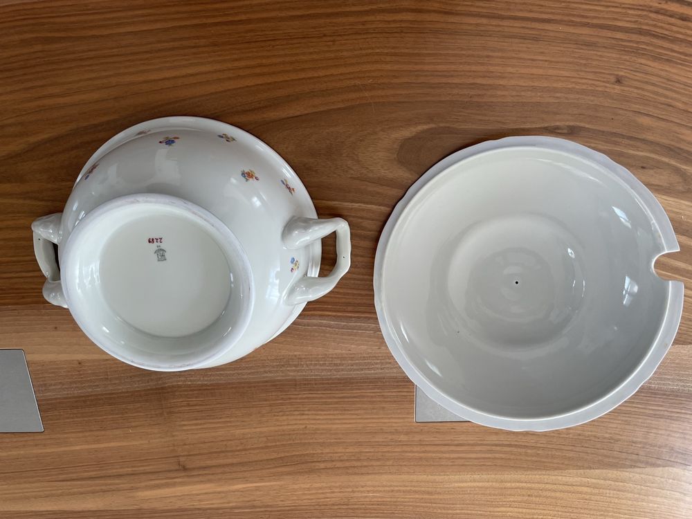 Coupes: Vintage Suppenterrine Langenthal Porzelan – Neuf (Voir description) à Winterthur par Blauleu 5