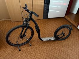 Dog Scooter / Hunde Trottinett XH inkl Bikeantenne Panicsnap