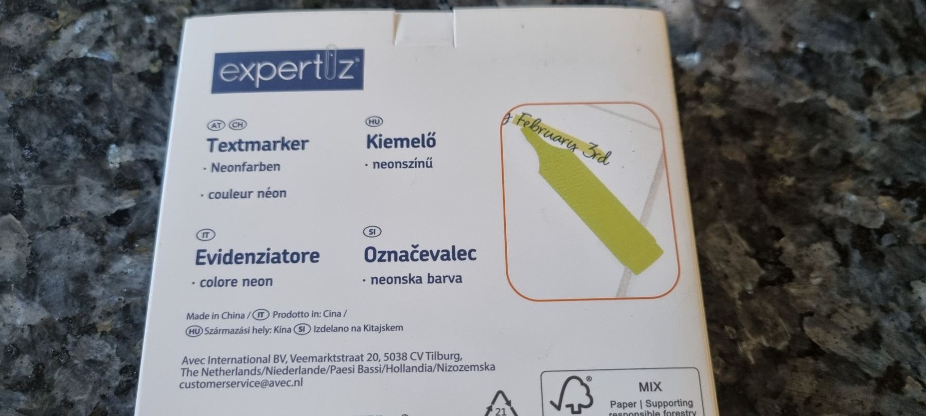 Stifte & Marker: Expertliz Textmarker neon Farben 4 Stk neu – Neu (gemäss Beschreibung) aus egliswil von Maggy6 1