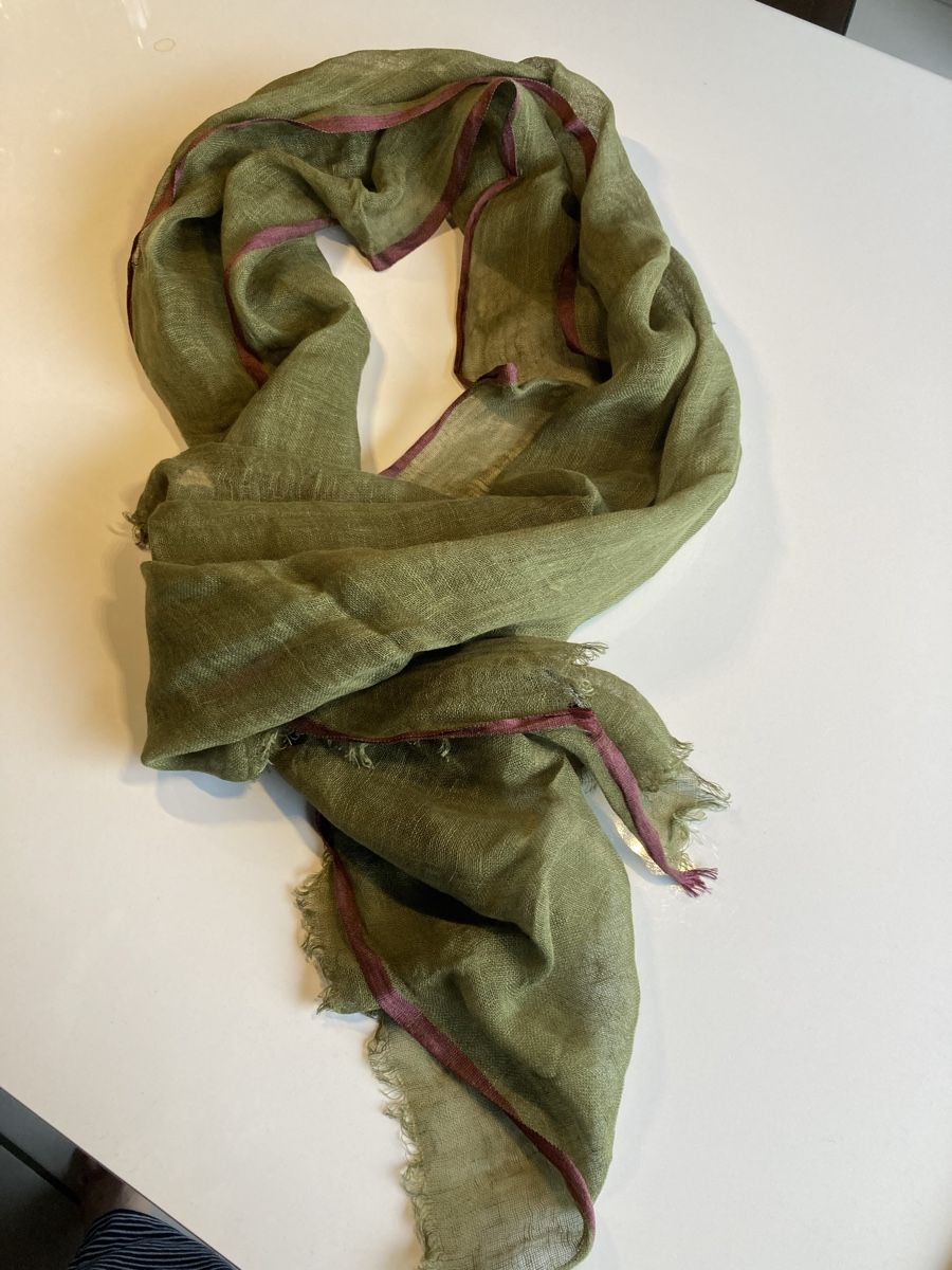 Gudrun Sjöden Foulard & Sciarpe: Gudrun Sjöden Leinenfoulard – Nuovo (secondo la descrizione) da Bremgarten b. Bern venduto da san_c7sz
