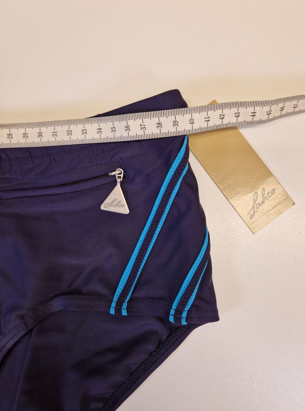 Lahco Costumi da bagno: Badehose Herren XL Lahco Basic Navy / Rabatt 50% - 70%!!! – Nuovo e nell'imballaggio originale da Braunau venduto da Brand-Store 6