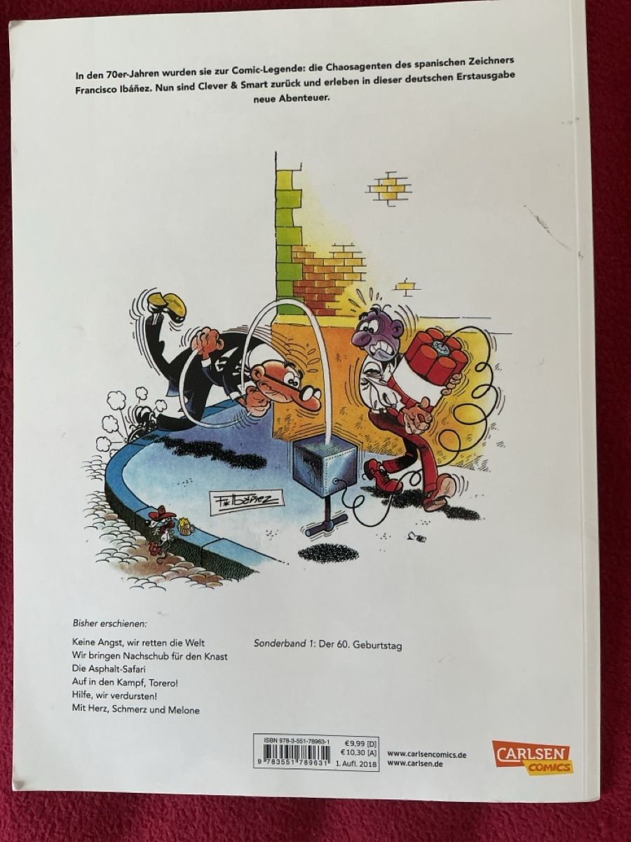 Fumetti: Clever & Smart Sonderband 1 Der 60. Geburtstag Comic – Usato da Honau venduto da sams09 1