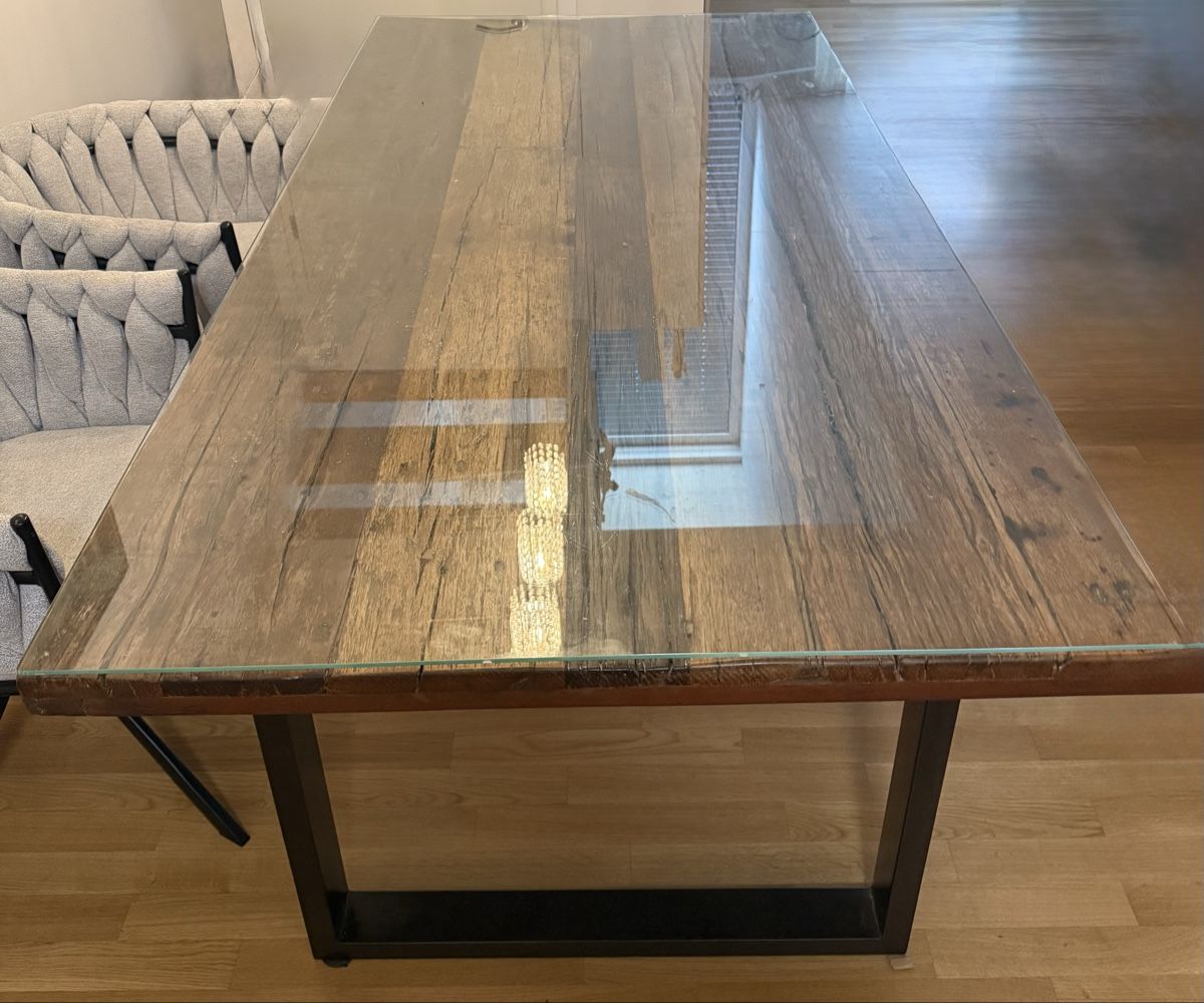 Tavoli: Esstisch mit Glasplatte  – Usato da Rain venduto da sig_9jdd 2