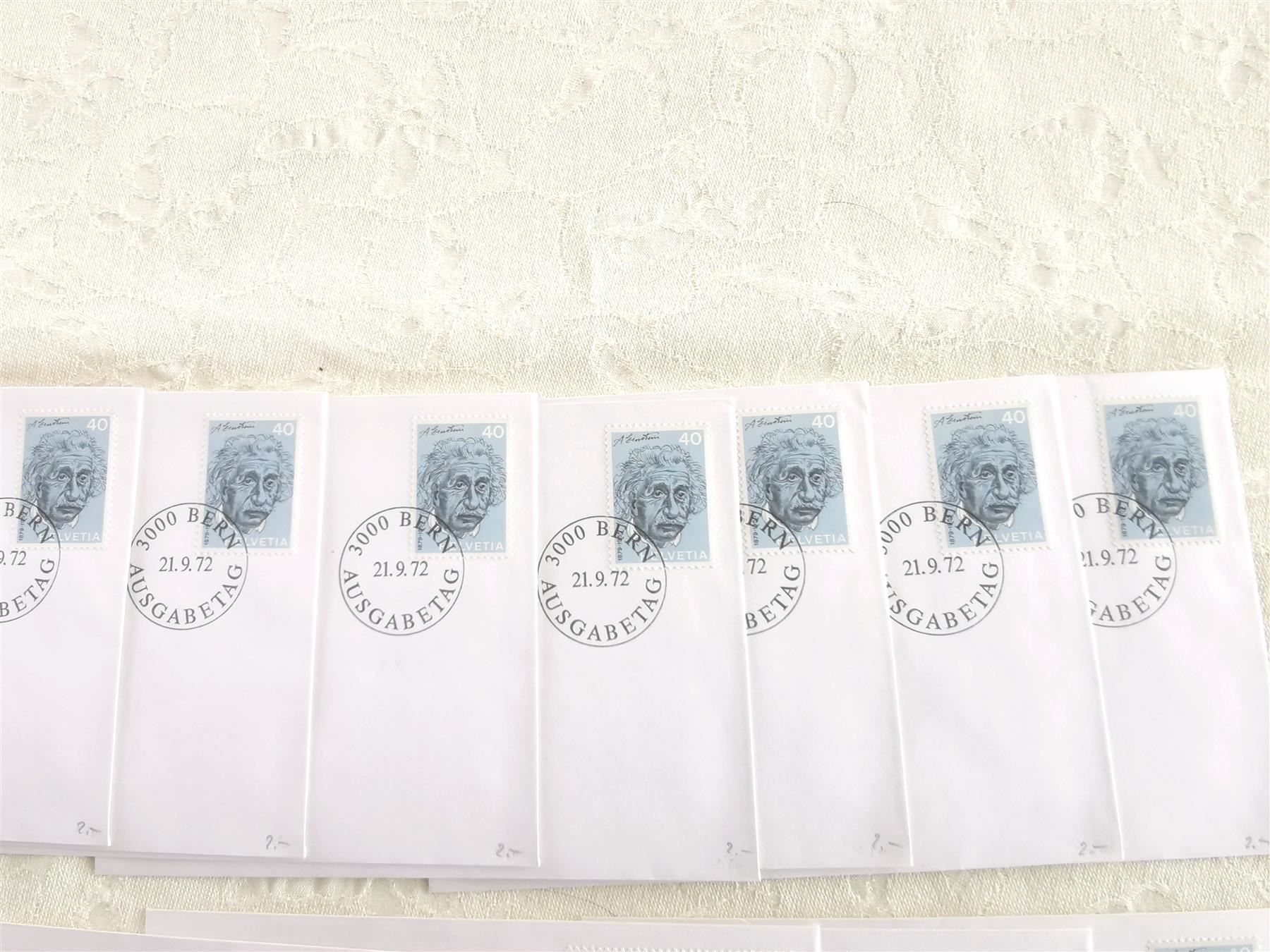 Pietre & tegole: 20 x Einstein (Portraits) 4-Blöcke – Usato da Olten venduto da Cshanti 2