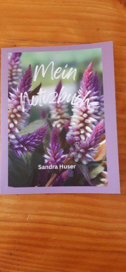 Schreibblöcke: Notizbuch "Floral" – Neu (gemäss Beschreibung) aus Doppleschwand von Sandrafritz