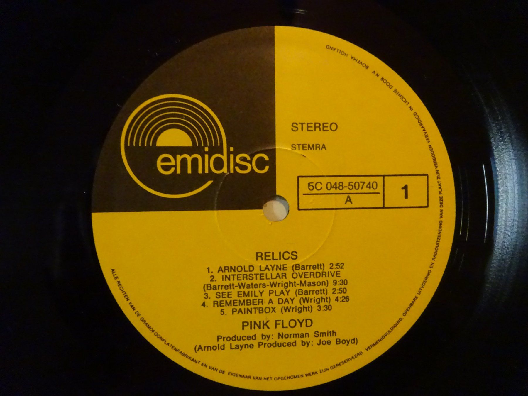 Dischi in vinile: PINK FLOYD ** RELICS – Usato da Luzern venduto da xrayspex99 4
