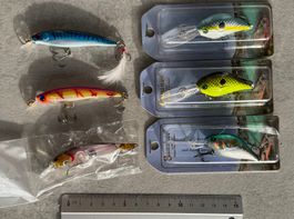 Wobbler Set, 6 Stuck, Neu! Top fur den Herbst!