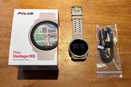 Polar Vantage M3 Greige/Gold  neuwertig mit Garantie