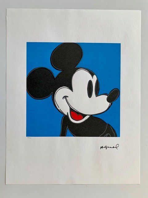 Arts picturaux & lithographies: Andy Warhol Mickey Mouse – D'occasion à Biel/Bienne par Meshe12