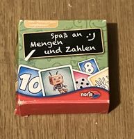 Noris Kartenspiele Mengen Zahlen Tiere 2er Set gebraucht