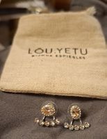 Boucles d'oreilles Lou.Yetu avec strass 