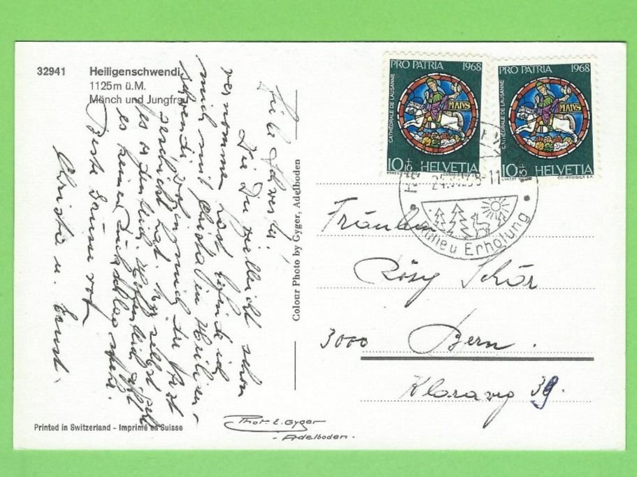 Cartoline postali: Heiligenschwendi – Nuovo (secondo la descrizione) da Zürich venduto da t24_de 1