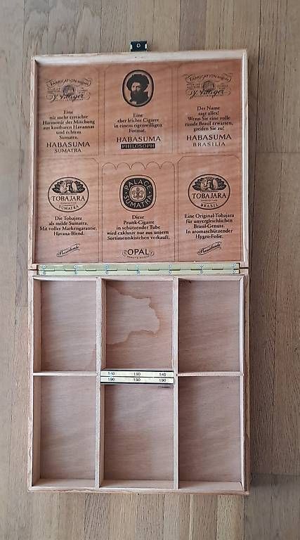 Sonstige Tabakwaren: Zigarrenbox "nostalgisch" – Gebraucht aus Untersiggenthal von Myrthamw 2