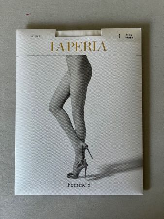 Strumpfhose La Perla, Femme 8, Grösse L, Farbe Weiss