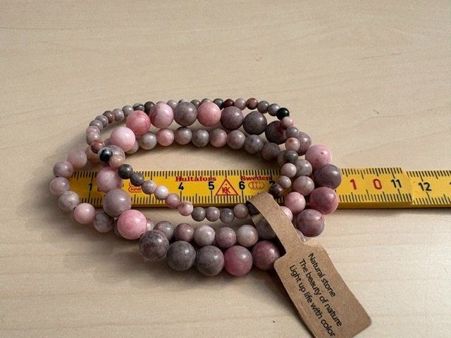 Bracciali & Braccialetti: 3-er Set Halbedel-Stein-Armbänder, elastisch, neu – Nuovo e nell'imballaggio originale da Gossau/ZH venduto da amazonas66 1