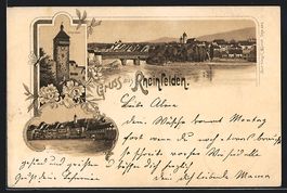 Litho Rheinfelden, Teilansicht mit Kirch