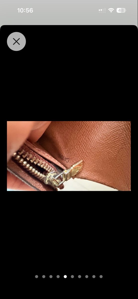 Louis Vuitton Portafogli: Louis Vuitton Monogram Sarah Geldbörse – Usato da Wilen b. Wil venduto da Terezaneguinha 3