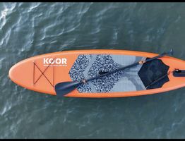 Stand Up Paddle Board Koor 320 cm orange mit Zubehör