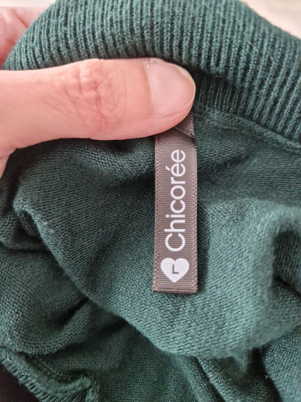 Pullover & Sweatshirts: Chicoree Rollkragenshirt, Grün, Grösse L – Gebraucht aus Niederrohrdorf von Miripfiri 1