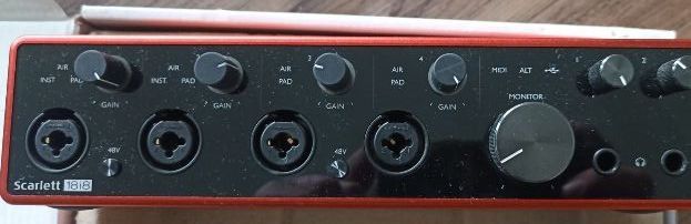 Focusrite Attrezzatura per studi di registrazione: Focusrite Scarlett 18i8 Audio Interface – Usato da Oberentfelden venduto da mei_t772 1