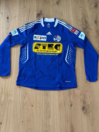 FCL Matchshirt langarm 2008/09, signiert, Seltenheit !