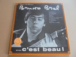 Bruno BREL " ...c'est beau " LP France 1977 (VG+/VG)