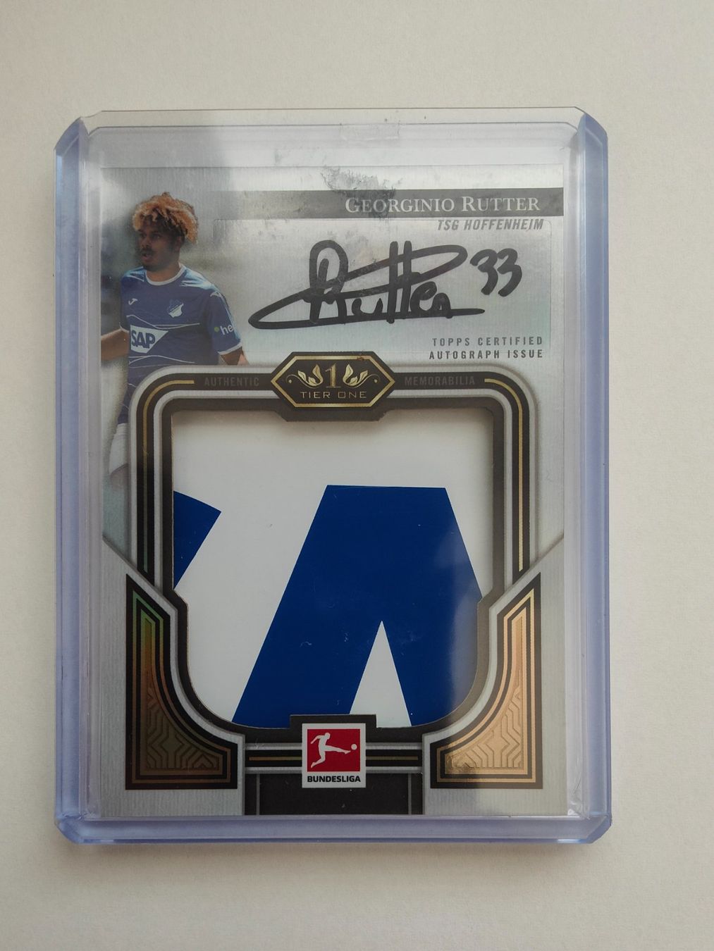 Topps Carte collezionabili: Georginio Rutter Autogramm Karte 2/5 Topps – Usato da Wangen SZ venduto da Sasch3