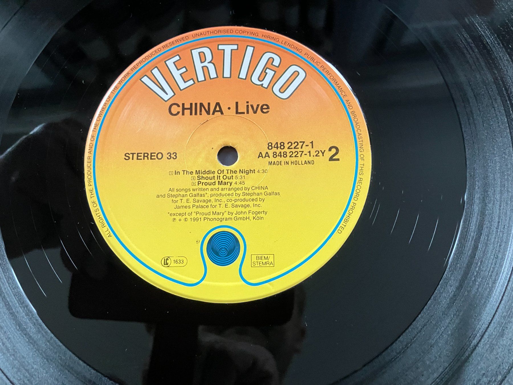 Dischi in vinile: China – Usato da Aarwangen venduto da Jukebox3 8